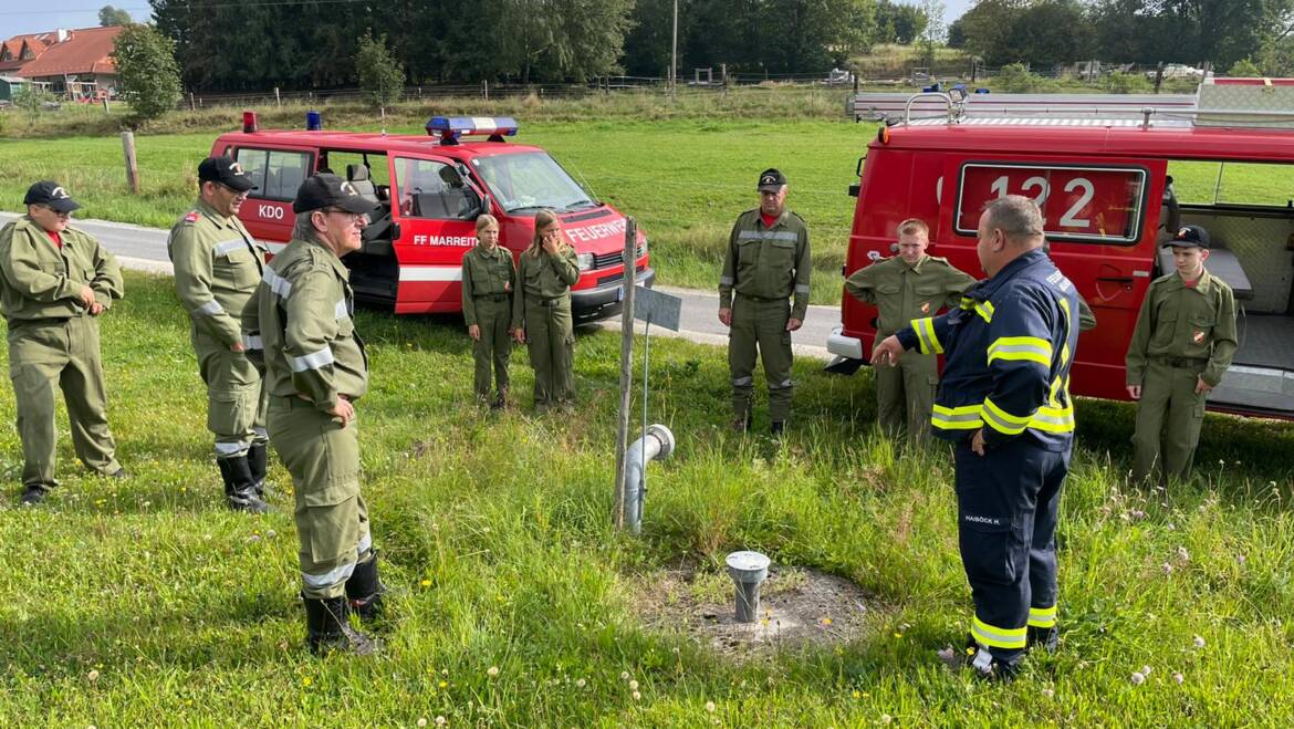 Jugendübung im Aktivstand