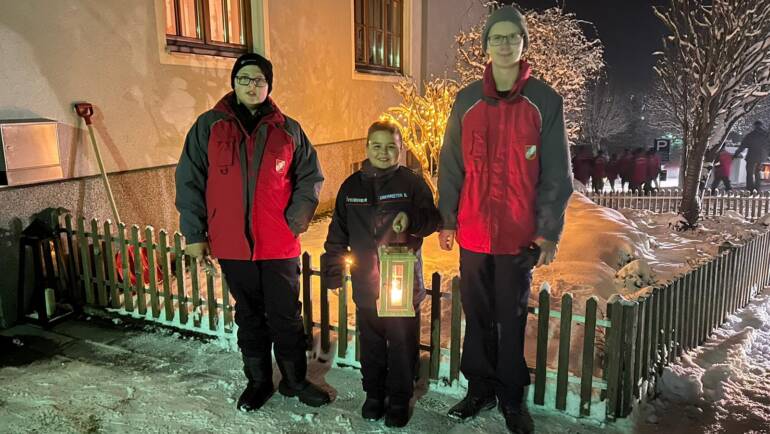 Friedenslicht abgeholt